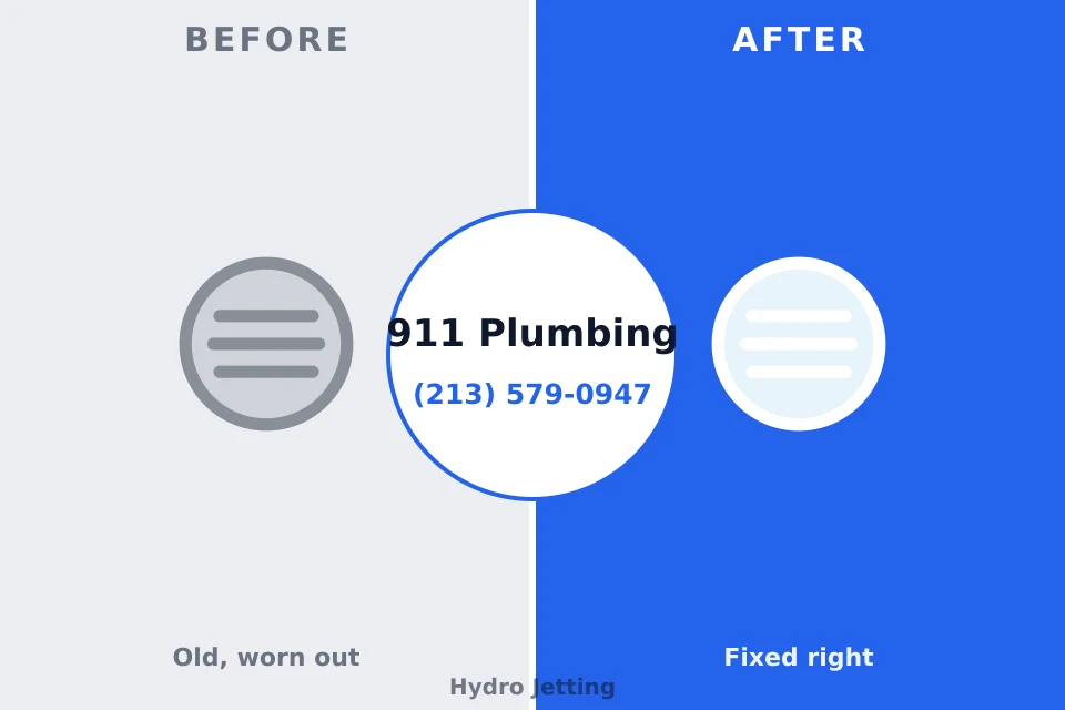 Before and after: plumbing company West Loch Estate, HI